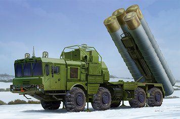 Assembly model 1:35 SAM 40N6 of 51P6A TEL S-400 Trumpeter 01057