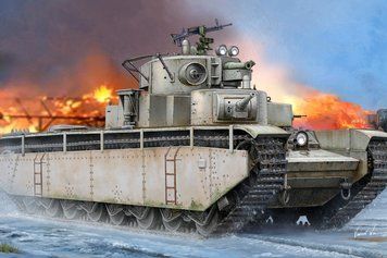 Збірна модель 1:35 радянський важкий танк T‑35 Before 1938 Hobby Boss 83842