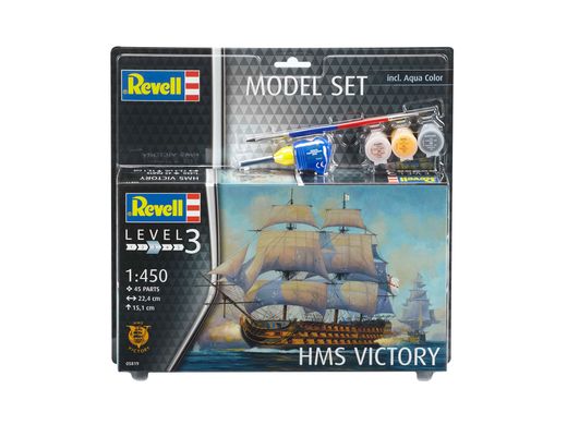 Стартовий набір для моделізма корабля HMS Victory 1:450 Revell 65819