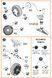 Масштабна модель 1:72 комплект коліс OV-1 A/B/C/D Mohawk Clear Prop CPA72036