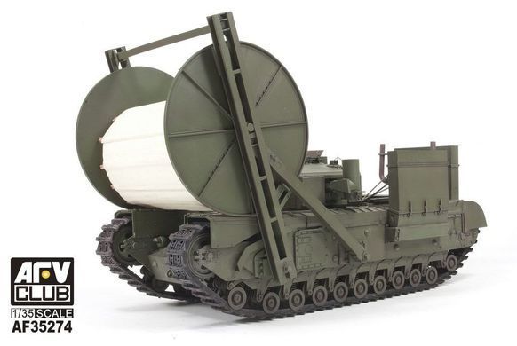 Assembly model 1:35 Churchill Mk III heavy infantry tank TLC AFV Club 35274