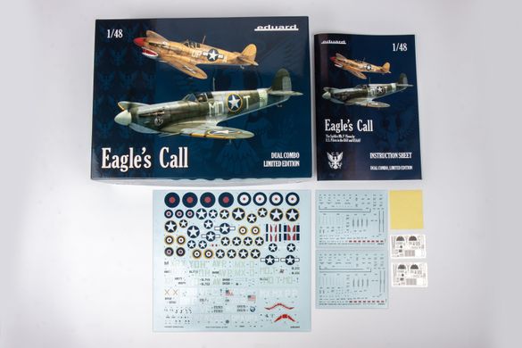 Збірна модель 1/48 гвинтовий літак Eagle's Call Limited Edition / Dual Combo Eduard 11149