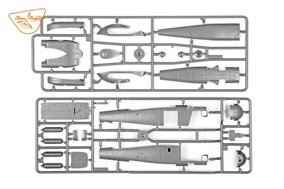 1/72 HH-2D Seasprite Clear Prop 72018 model kit