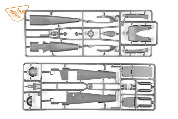 Збірна модель 1/72 гвинтокрила HH-2D Seasprite Clear Prop 72018