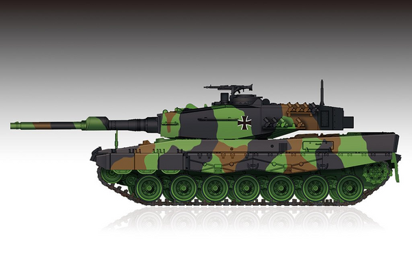 Збірна модель 1/72 бойовий танк German Leopard 2A4 MBT Trumpeter 07190