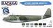 Набор акриловых красок Luftwaffe Maritime Aircraft 6x17ml Hataka Hobby HTK-BS120