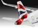 Збірна модель 1/144 літак Airbus A320 neo British Airways Model Set Revell 63840