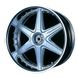 Сборная модель 1/24 комплект колес Racing Hart Type CR 19 inch Aoshima 05393, В наличии