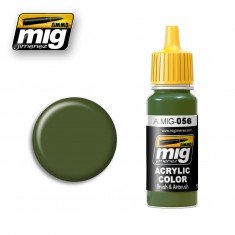Акрилова фарба Зелений хакі RLM 83 (Green Khaki) Ammo Mig 0056