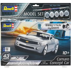 Стартовый набор для моделизма 1/25 автомобиля Model Set Camaro Concept Car 67648