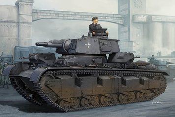 Сборная модель 1:35 танк German Neubaufahrzeug Nr.3-5 Trumpeter 05529