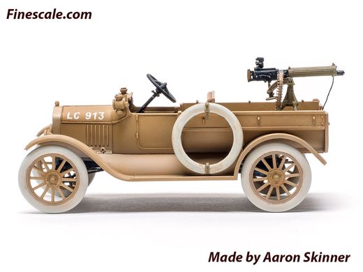 Сборная модель 1/35 Model T 1917 LCP с пулеметом Vickers, Автомобиль ANZAC IСВ ICM 35607