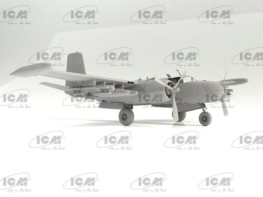 Сборная модель 1/48 самолет B-26K Counter Invader, Американский ударный самолет (война во Вьетнаме) ICM 48279