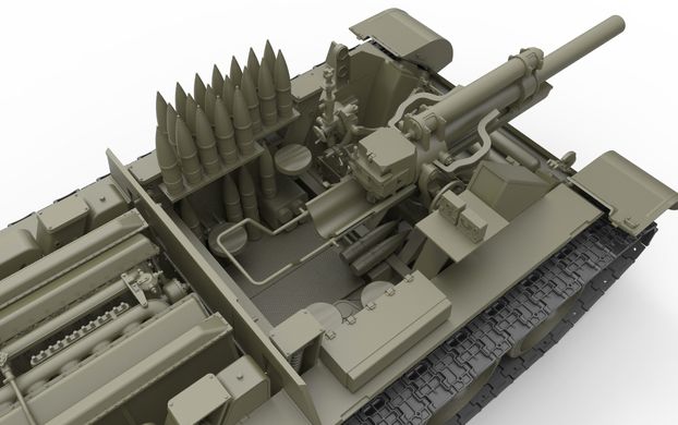 Збірна модель 1/35 самохідна артилерійська установка СУ-122 (з повним інтер'єром) MiniArt 35197