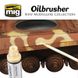 Олійна фарба з вбудованим пензлем-аплікатором OILBRUSHER Сталь Ammo Mig 3536