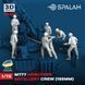 Figures 1:72 artillery crew of the M777 howitzer SPALAH 14272