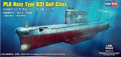 Збірна модель 1/350 підводний човен PLA Navy Type 031 Golf Class HobbyBoss 83514