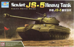 Assembled model 1/35 tank soviet JS-5 Heavy Tank Trumpeter 09566