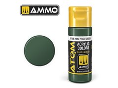 Акриловая краска ATOM Phtalo green Ammo Mig 20094