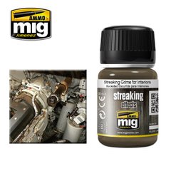 Streaking Grime for Interiors Ammo Mig 1200