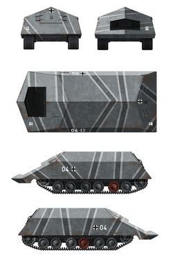Збірна модель 1:35 німецький таранний танк VK45.01(P) "Rammtiger" Das Werk 35018