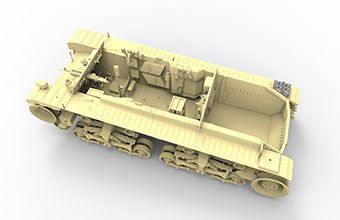 Assembled model 1/35 tank Skoda LTVz35 & R-2 Tank 2 in 1 (Eastern European Axis forces) Bronco CB35105