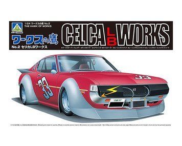 Збірна модель 1:24 автомобіль CELICA LB WORKS Aoshima 06574