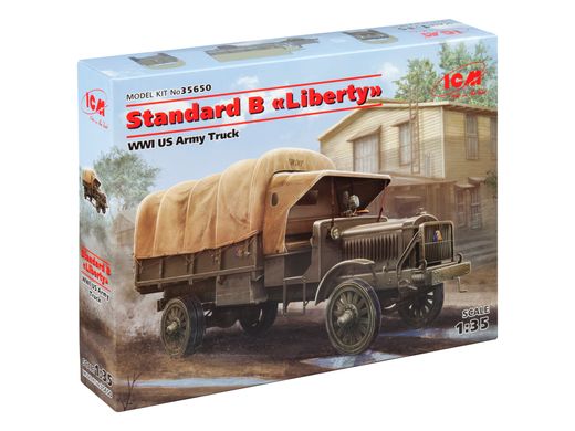 Assembled model 1/35 Standard B "Liberty", US Army Truck ICM 35650