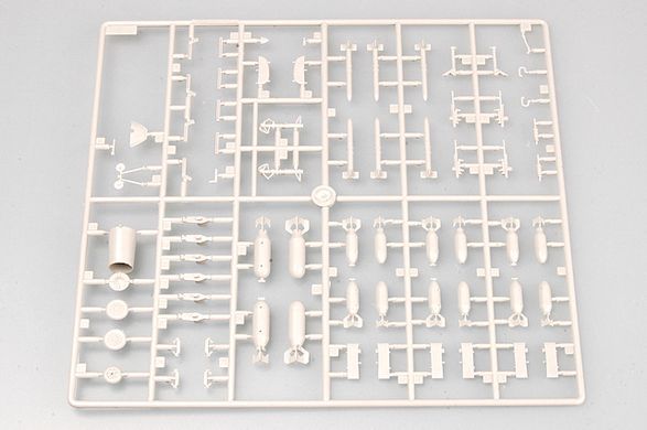 Assembly model 1:48 aircraft F9F-2P Panther Trumpeter 02833