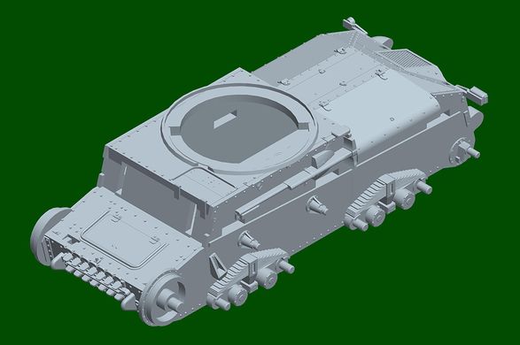 Assembled model 1/72 German tank Pz.Kpfw. 38(t) Ausf. E/F HobbyBoss 82956