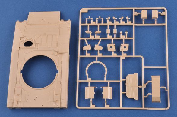 Assembled model 1/35 Israeli Merkava Type 4 main battle tank - with trophy system HobbyBoss 84523