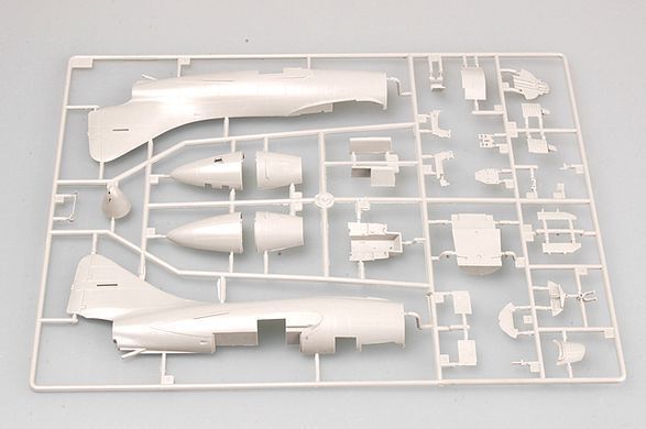 Assembly model 1:48 aircraft F9F-2P Panther Trumpeter 02833