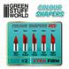 Силіконові пензлики - розмір 2 - ДУЖЕ МІЦНІ Green Stuff World 1528
