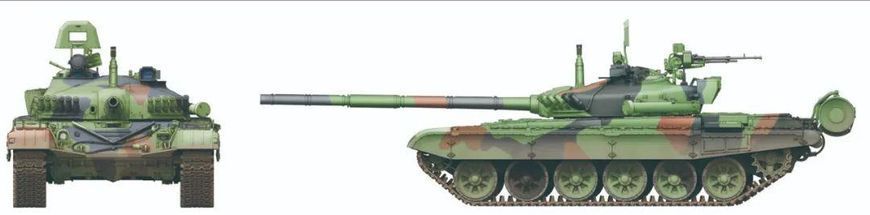 Сборная модель 1:35 танк M-84A Yugoslavia Battle Tank Amusing Hobby 35A045
