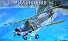 Сборная модель самолет 1/32 Fairey Swordfish Mk. I Trumpeter 03207