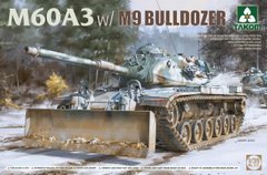 Збірна модель 1/35 M60A3 w / M9 Bulldozer TAKOM 2137