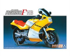 Сборная модель 1/12 мотоцикла Suzuki RG250 HB 1984 Motorbike Kit Aoshima 06231