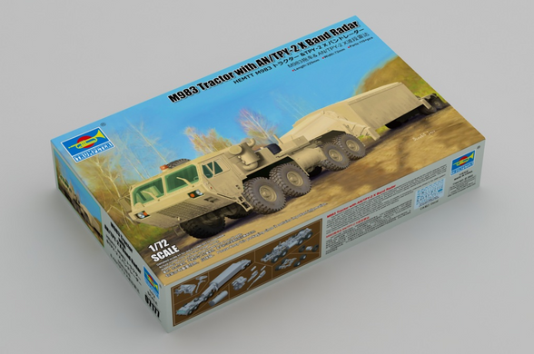Kit 1/72 M983 Tractor & AN/TPY-2 X Band Radar Trumpeter 07177