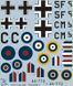 Decals 1:72 Captured Bf110C-5 W Nr 2177 Exotic Decals ED72036