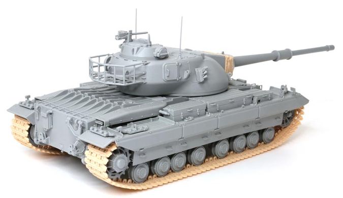 Assembled model 1/35 British tank British Heavy Tank Conqueror Black Label Dragon D3555