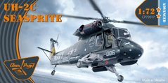 Сборная модель 1/72 вертолета UH-2C Seasprite Clear Prop! CP72017