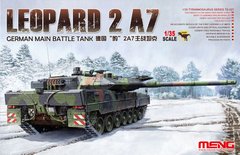 Збірна модель 1/35 німецький основний бойовий танк Leopard 2 A7 Леопард Meng Model TS-027