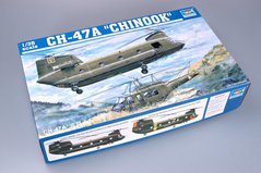 Збірна модель гелікоптера 1/35 CH-47A Chinook Trumpeter 05104