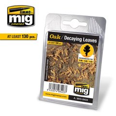Макетне листя дуб для діорам Oak – Decaying Leaves Ammo Mig 8403