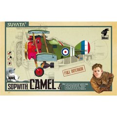 Sopwith Camel & “Brownie” Suyata SK002 biplane assembly model