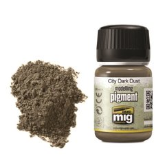 Пигмент Городская темная пыль City Dark Dust Ammo Mig 3028