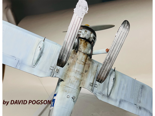 1/32 model aircraft J-8 Gladiator WW2 Swedish Air Force Fighter ICM 32044