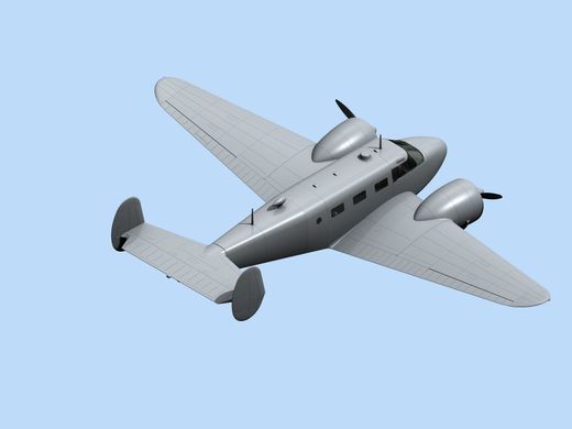 Збірна модель 1/48 літак C18S, Американський пасажирський літак ICM 48185