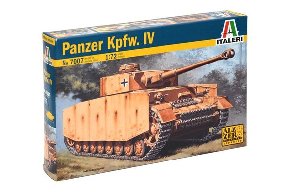 Сборная модель PANZER KPFW. IV Танк Italeri 7007