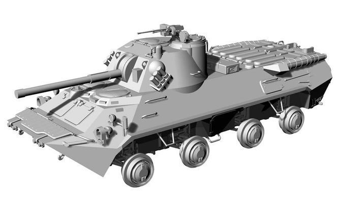 Збірна модель 1:72 самохідна артилерійська установка 120-мм 2С23 "Нона-СВК" ACE 72169